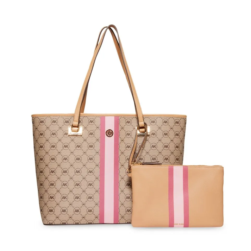 Anne Klein Varsity Work Tote Handbag