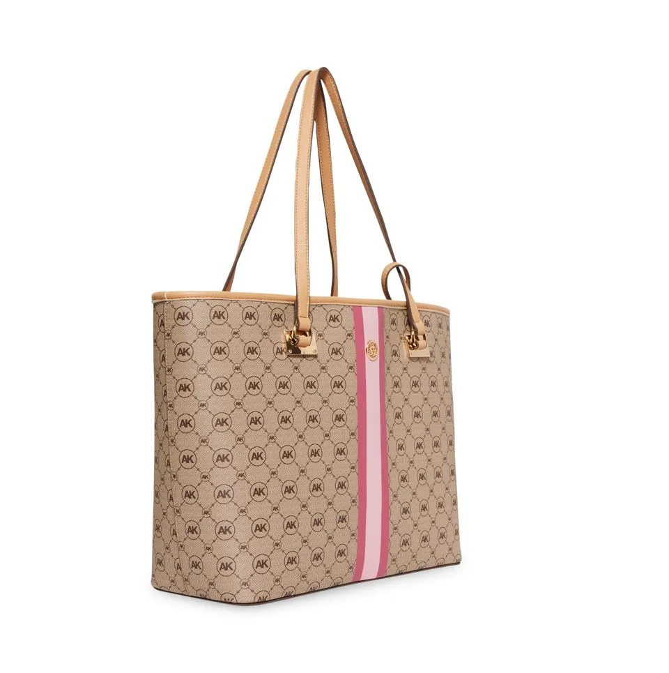 Anne Klein Varsity Work Tote Handbag