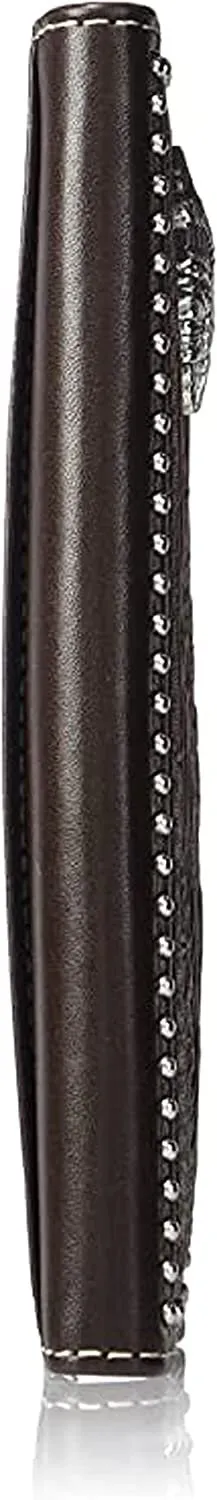 Ariat Scroll Embosed Head Dress Rodeo Wallet, Brown