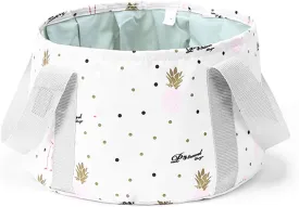 Beach Bag Outdoor Portable Waterproof Bucket Used for Outdoor Cycling Camping Water Sports Storage Bag Outdoor Quick-Drying Bag (Color : Green Size : 272031cm) (White 27 * 20 * 31cm)