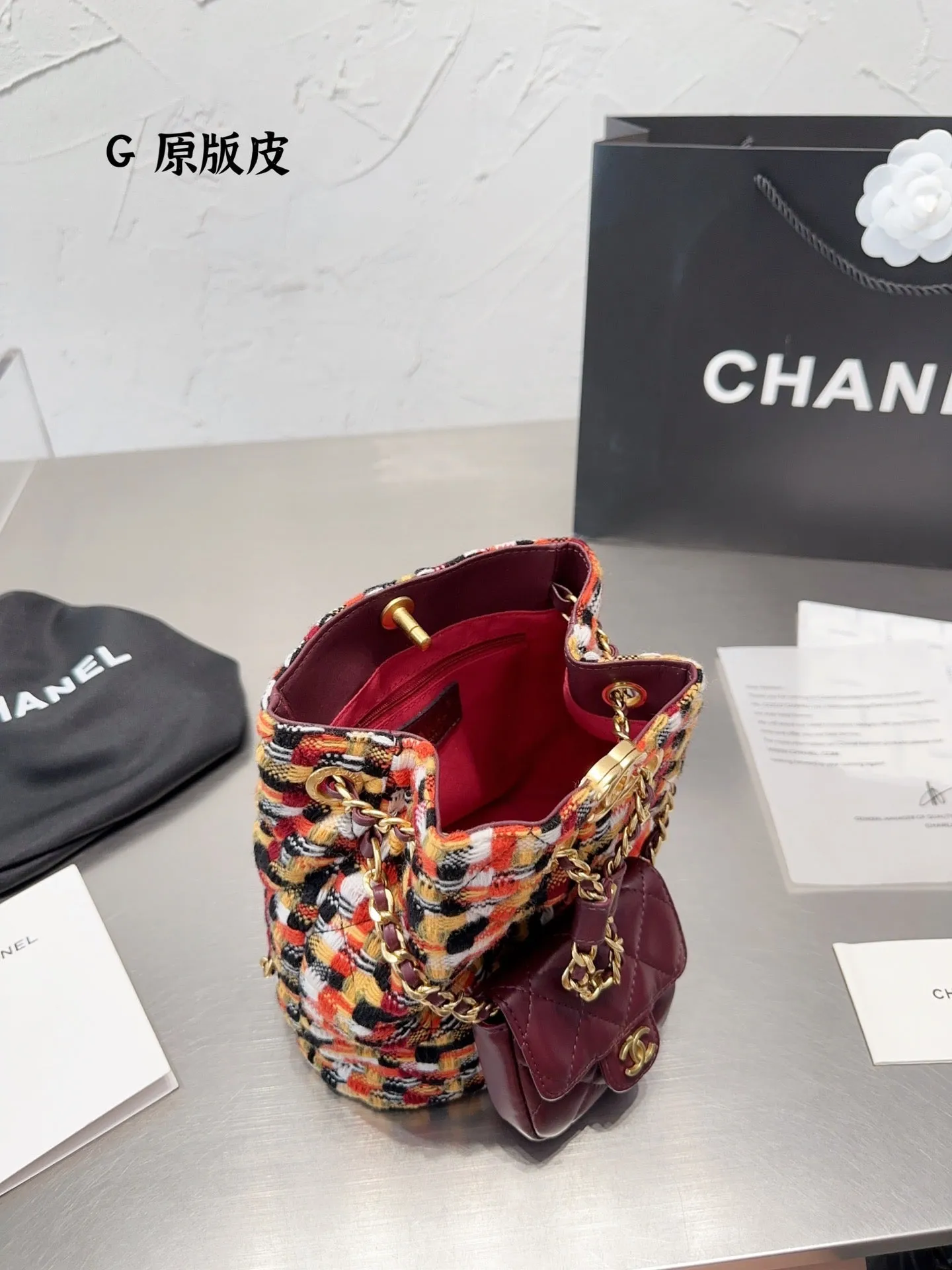 CC749 Small Backpack / 6.4 × 6.6 × 4.7 in