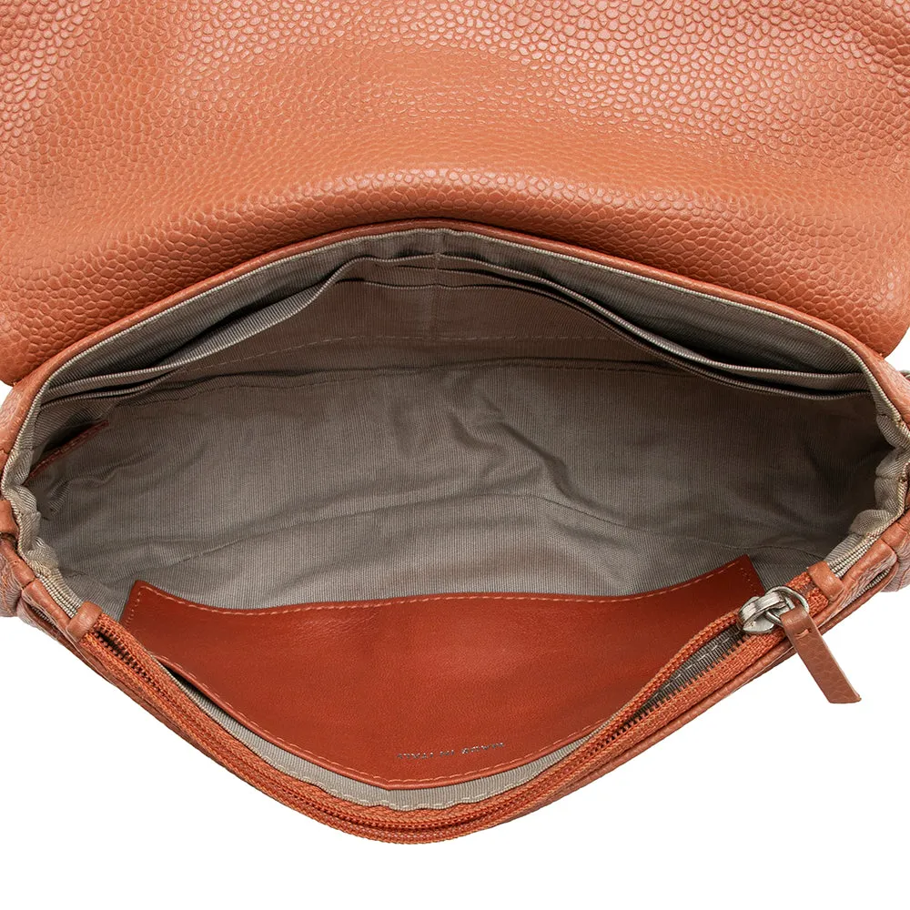Chanel Caviar Leather Half Moon Wallet on Chain Bag (SHF-16815)