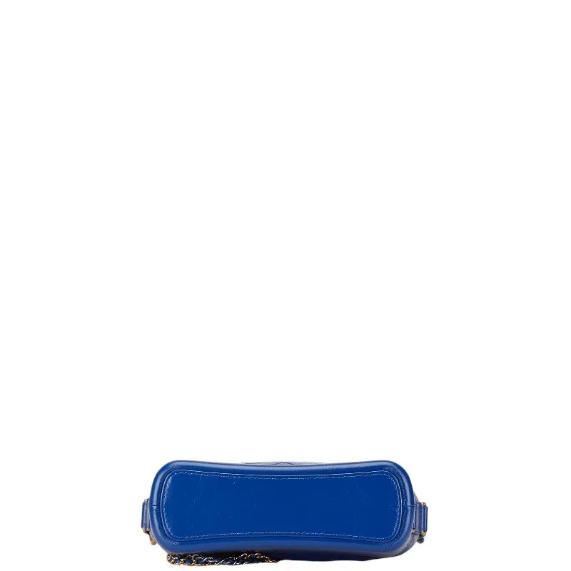 Chanel Gabrielle Small Hobo Chain Shoulder Bag Blue