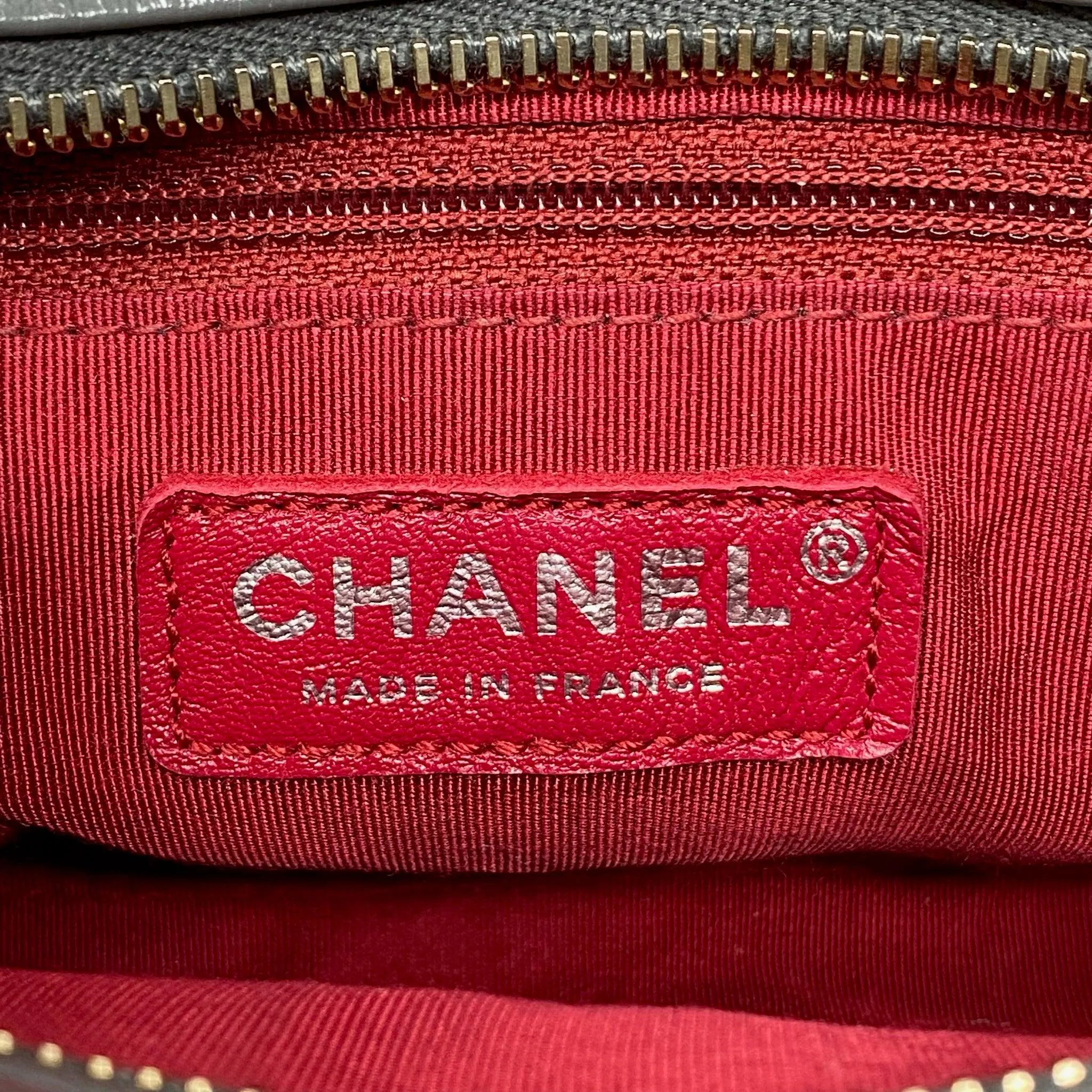 Chanel Gray Tweed Small Gabrielle Hobo Bag