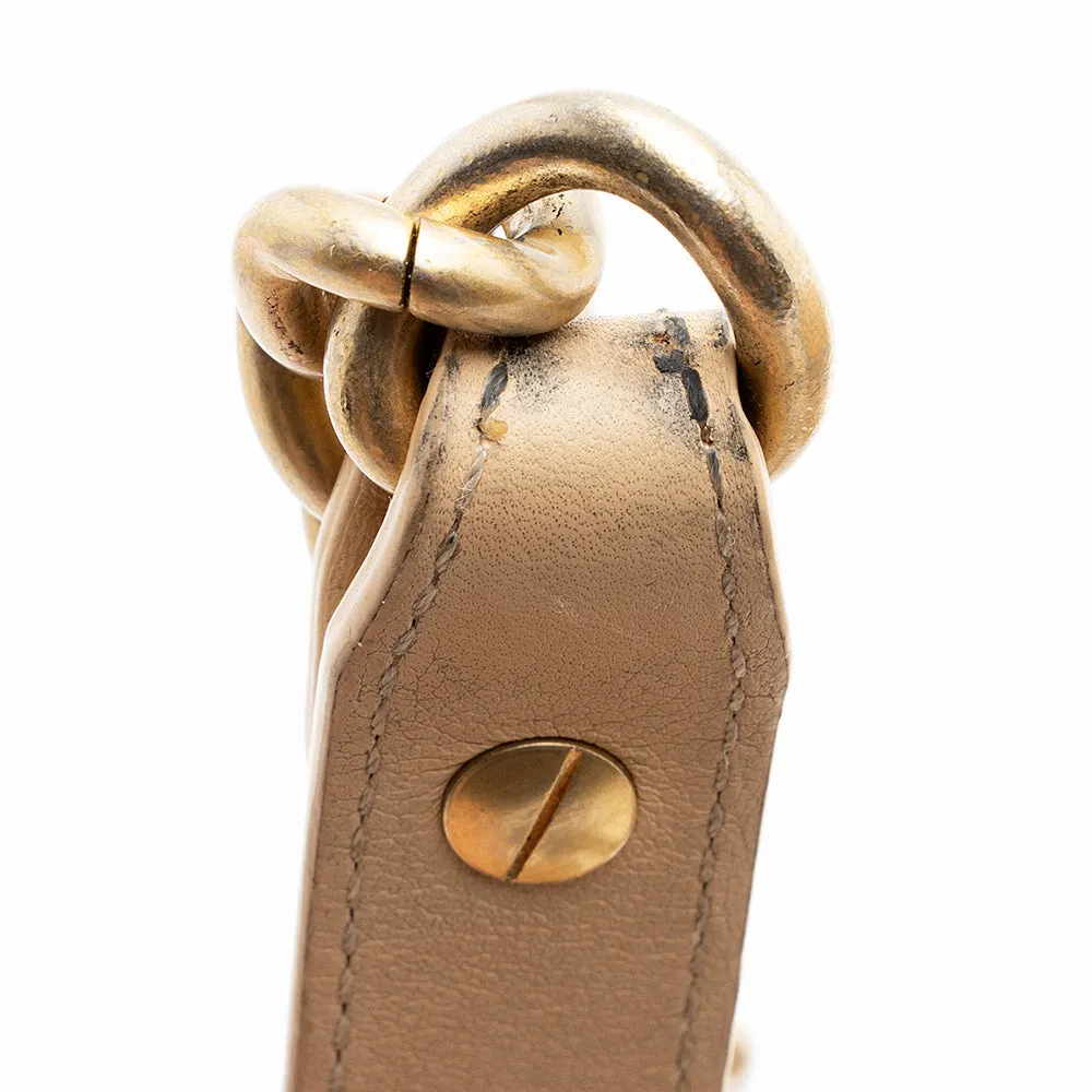 Chanel Lambskin Chain Top Handle Small Boy Bag (SHF-18238)