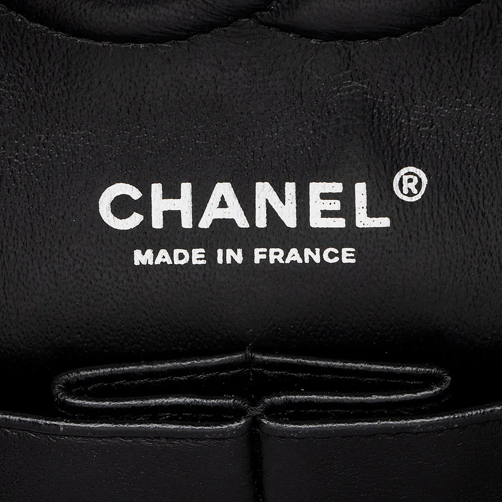Chanel Patent Leather Classic Medium Double Flap Bag (SHF-20050)