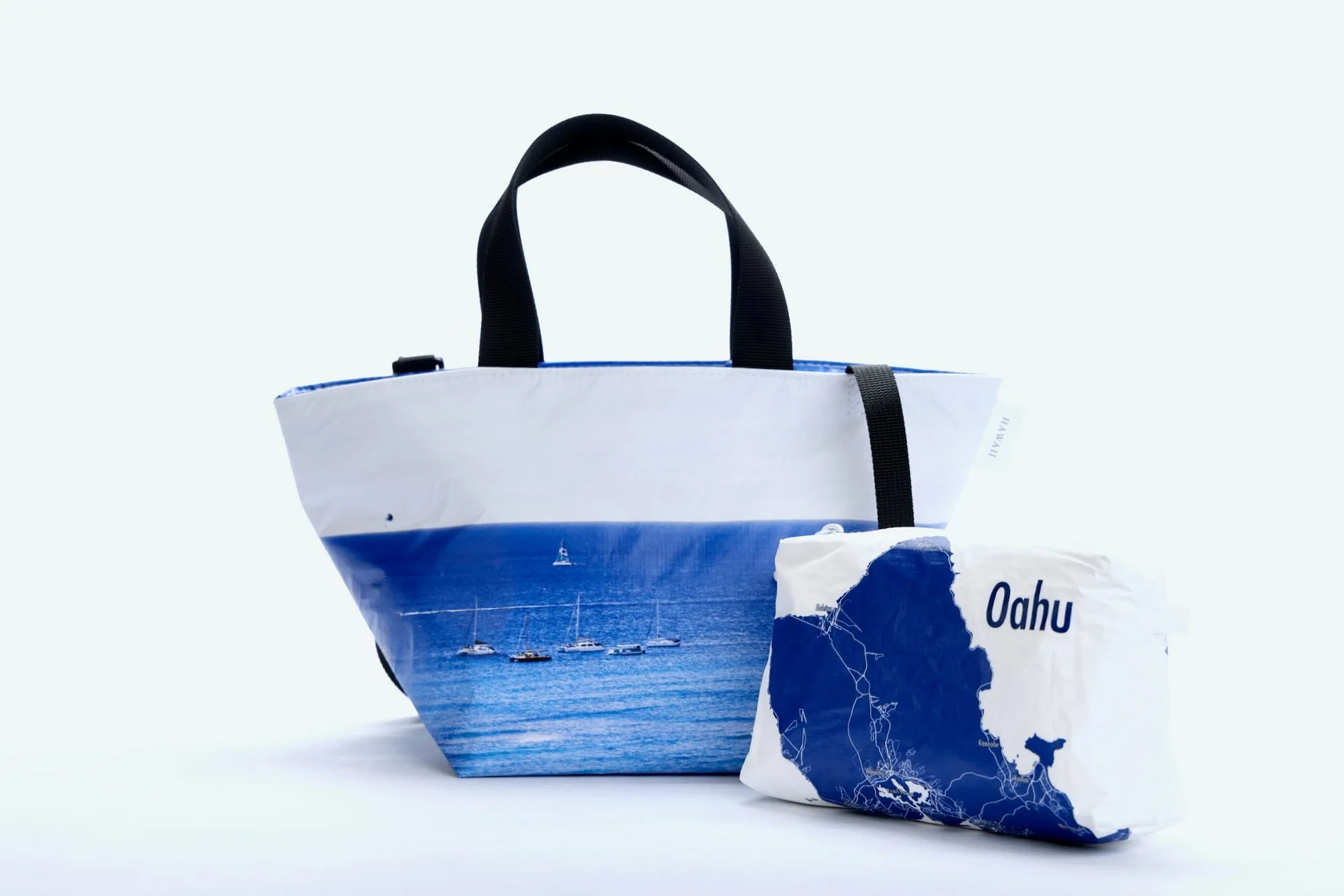 Crossbody Bag Large - Waikiki Ocean