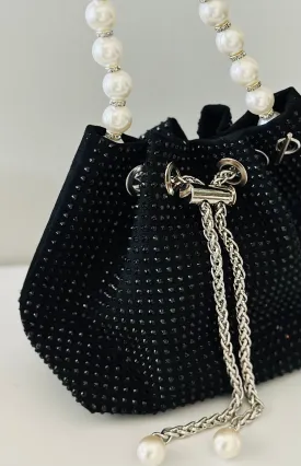 Elora Black Bucket Bag