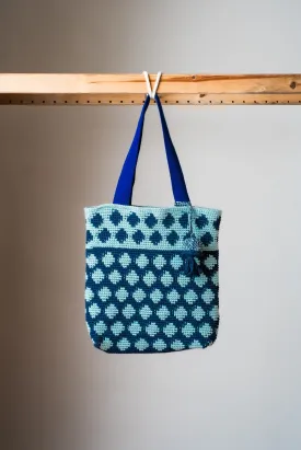 Honeycomb Jellyfish Tapestry Tote Bag