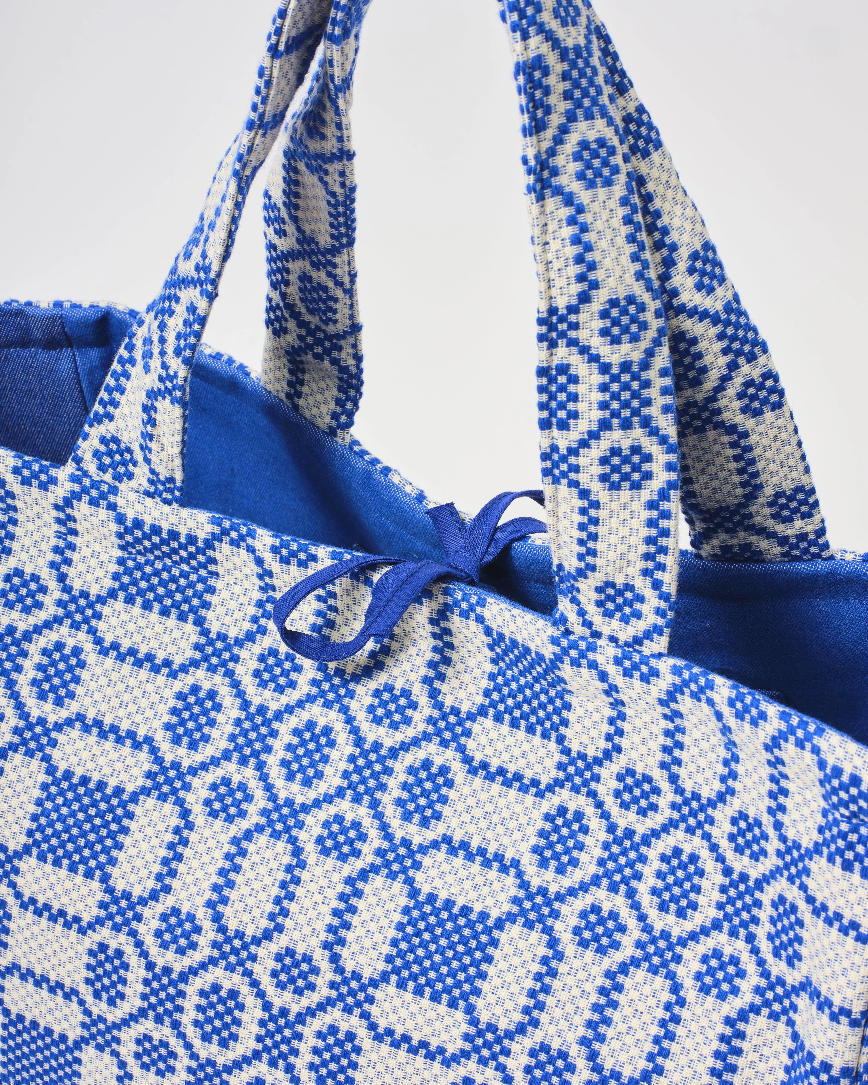 Lecce Beach Tote and Towel Set, Blue