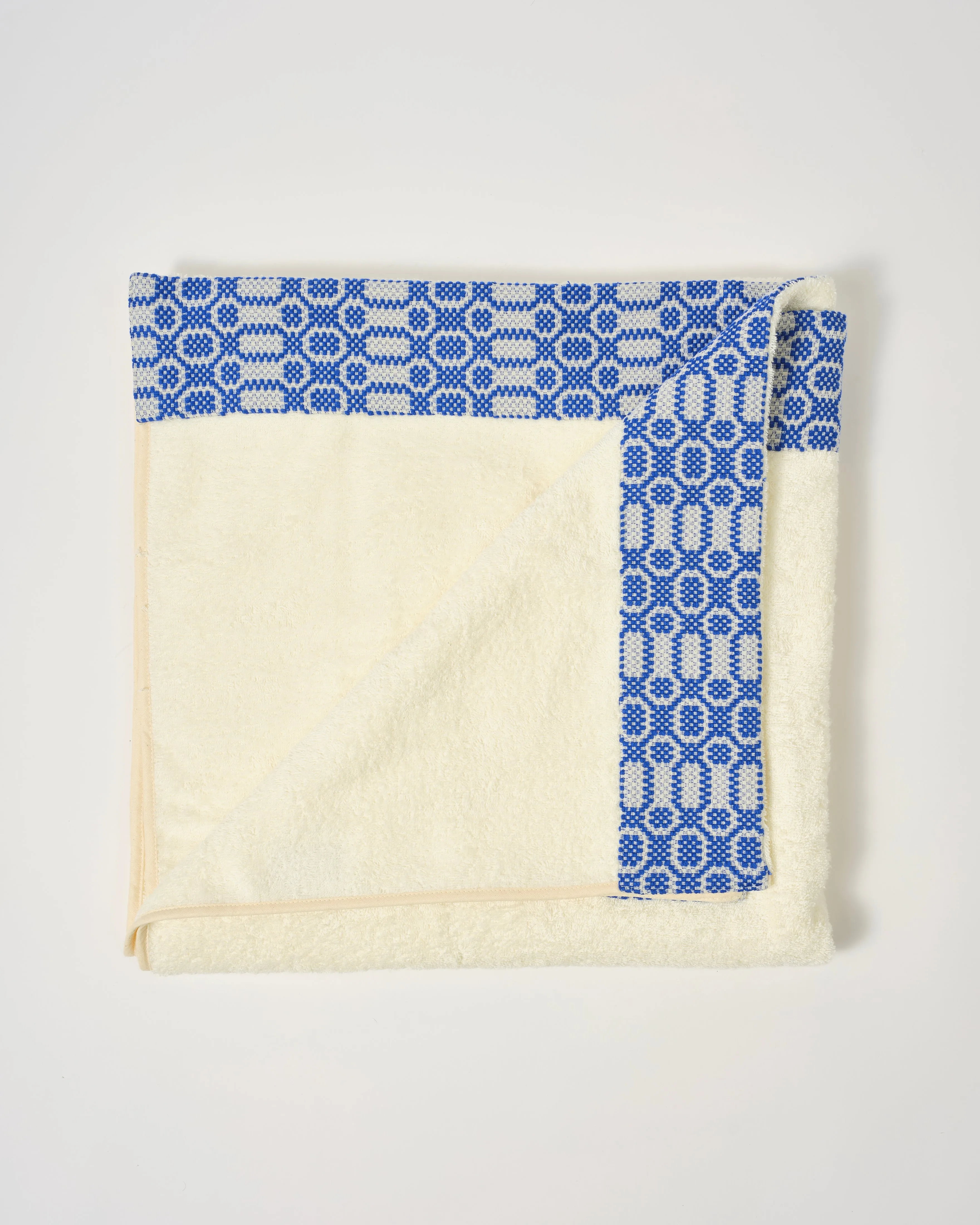 Lecce Beach Tote and Towel Set, Blue