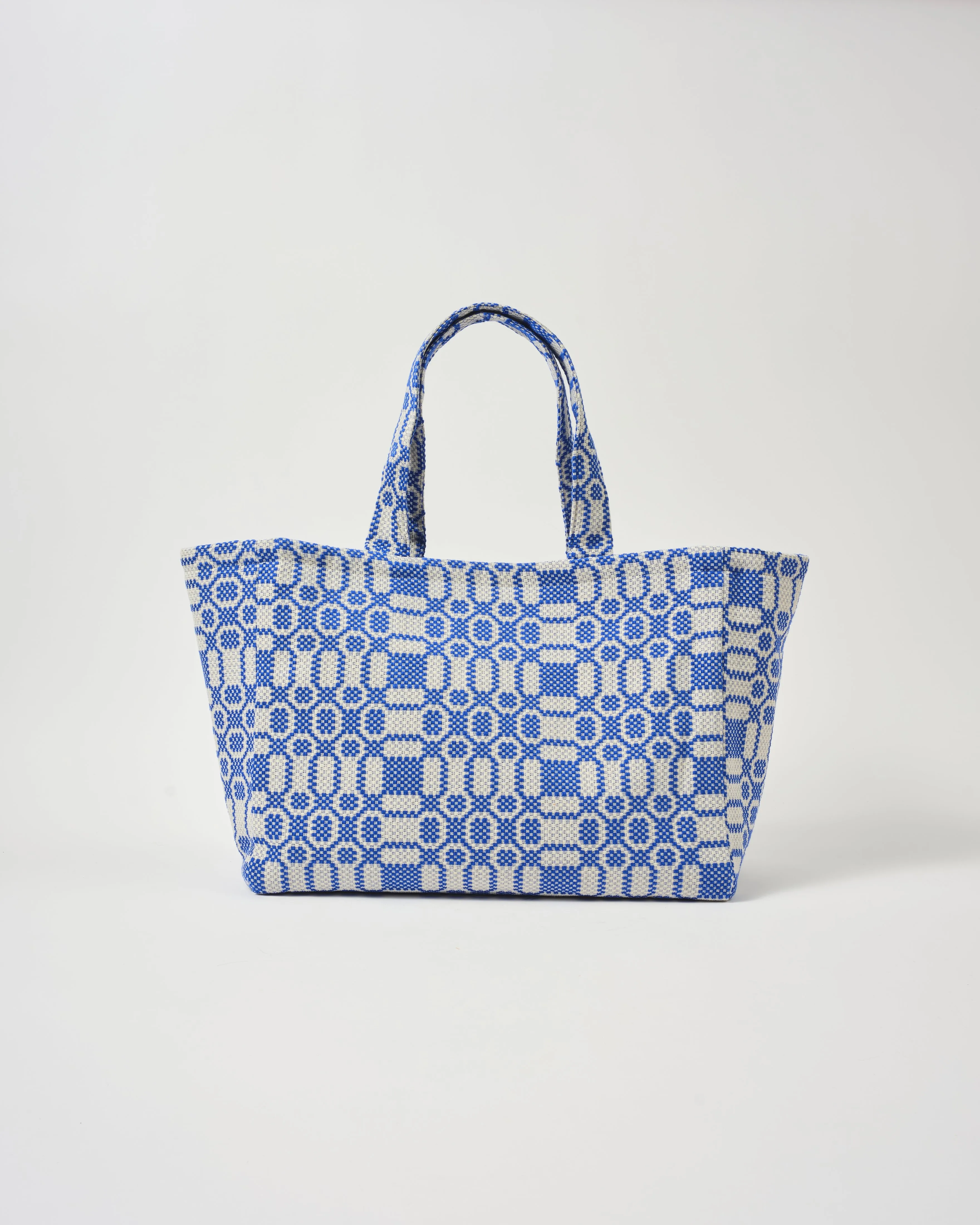 Lecce Beach Tote and Towel Set, Blue