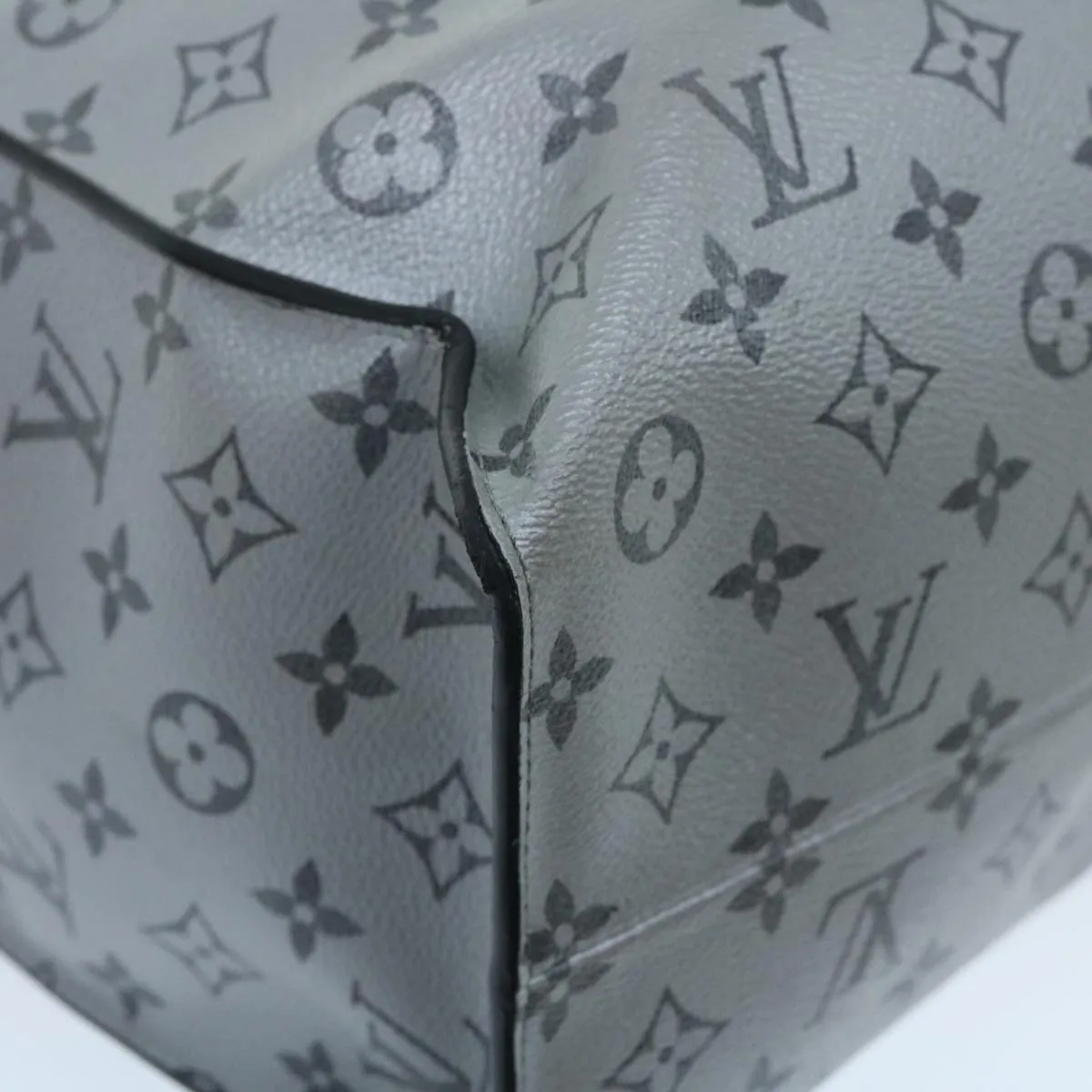 LOUIS VUITTON Monogram Eclipse Split Pacific Tote Bag M43816 LV Auth 34728A