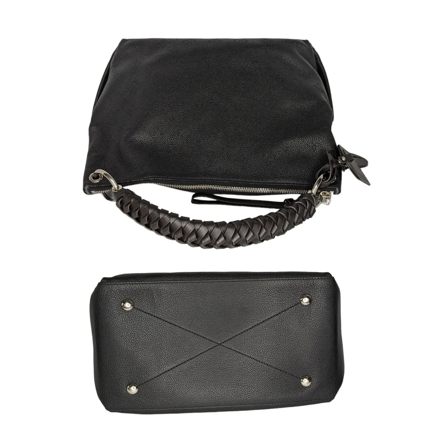 Louis Vuitton Monogram Mahina Beaubourg MM Hobo