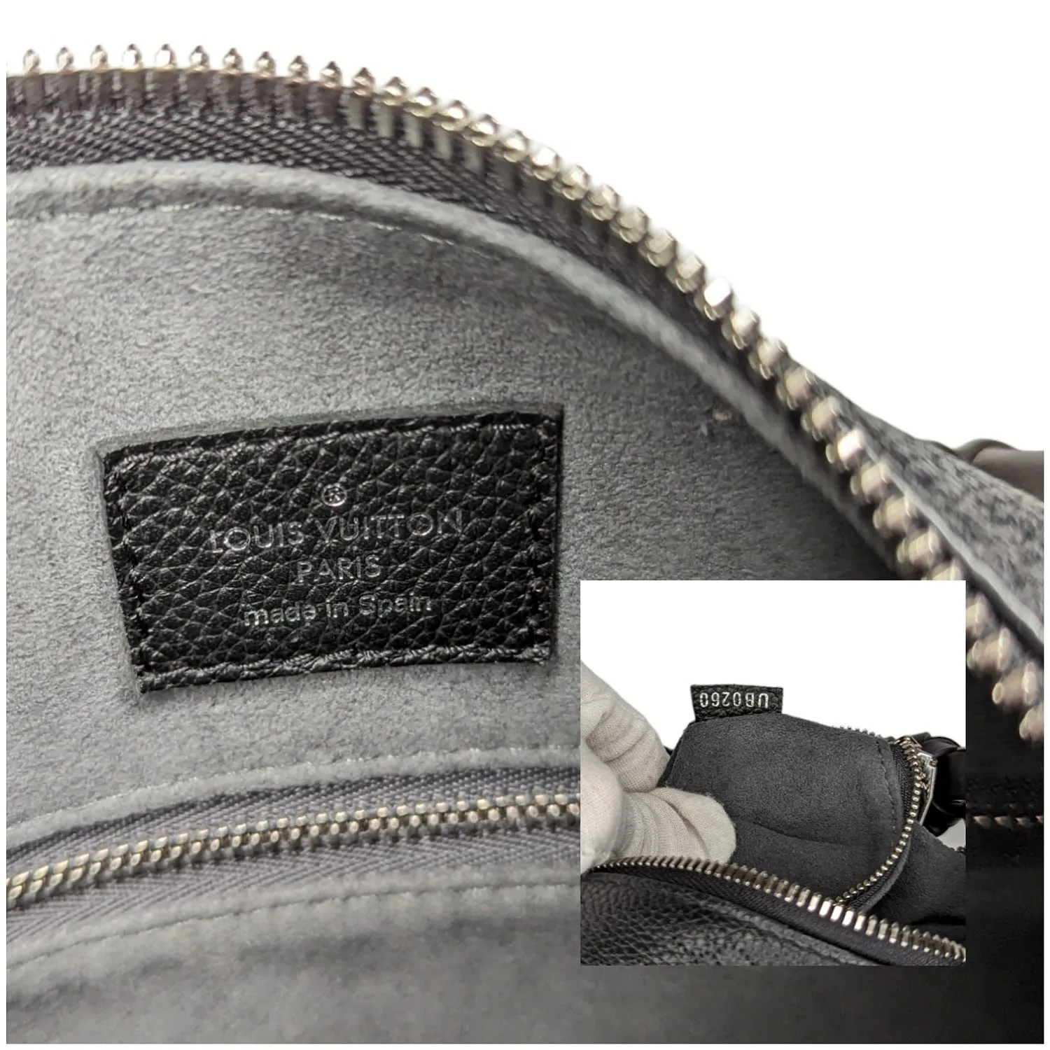 Louis Vuitton Monogram Mahina Beaubourg MM Hobo