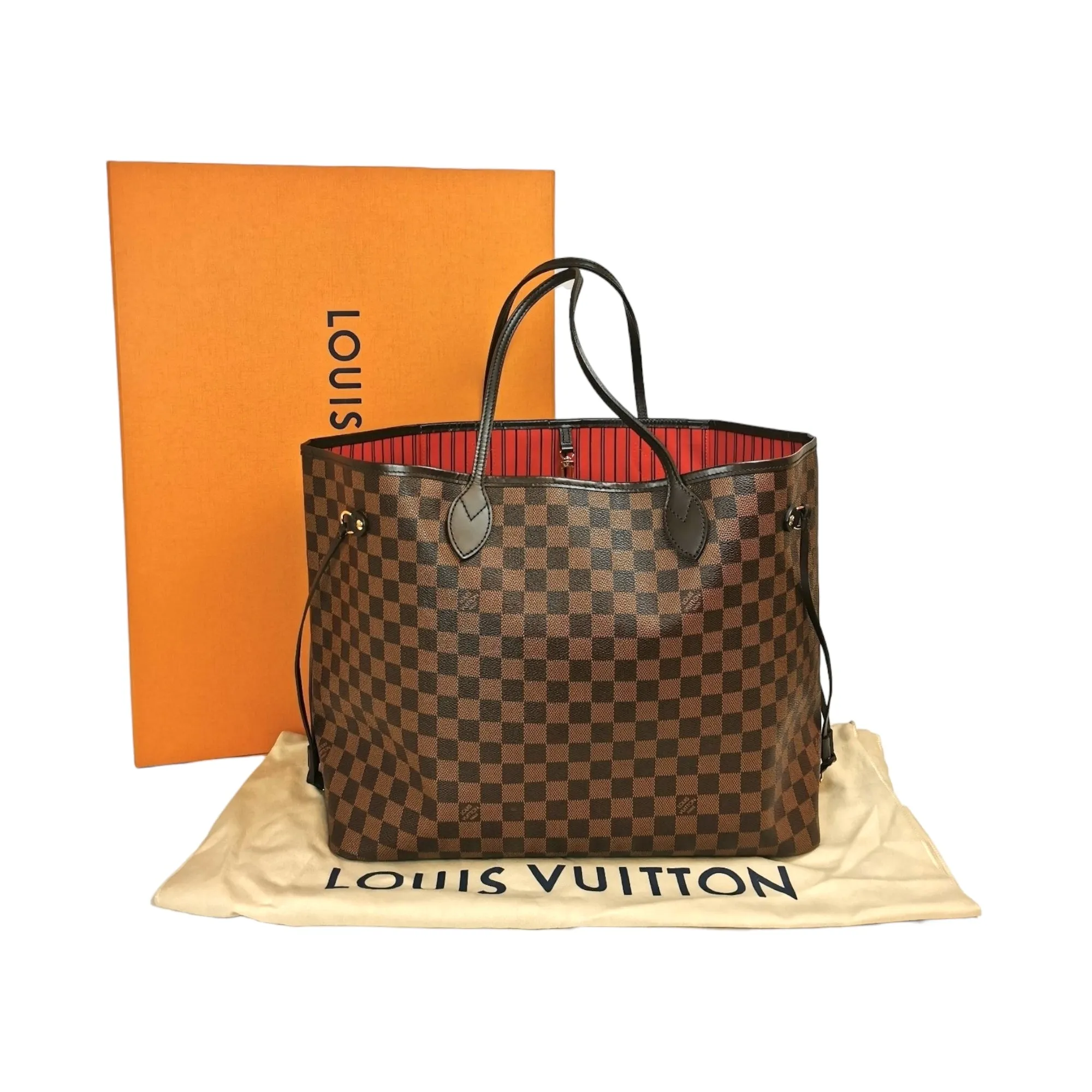 Louis Vuitton Neverfull GM Damier Ebene Canvas