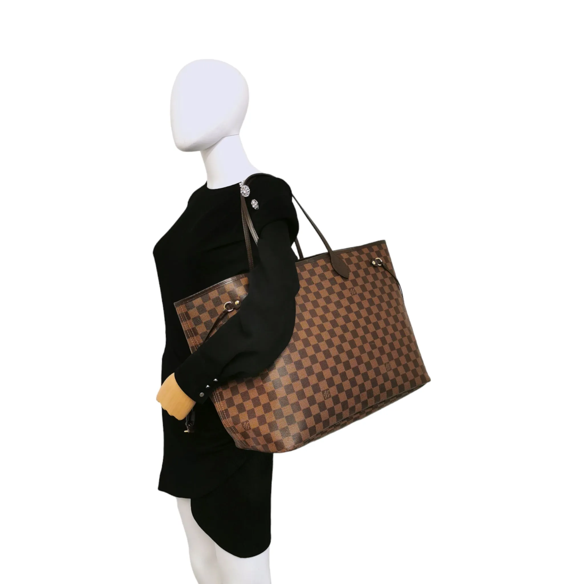 Louis Vuitton Neverfull GM Damier Ebene Canvas