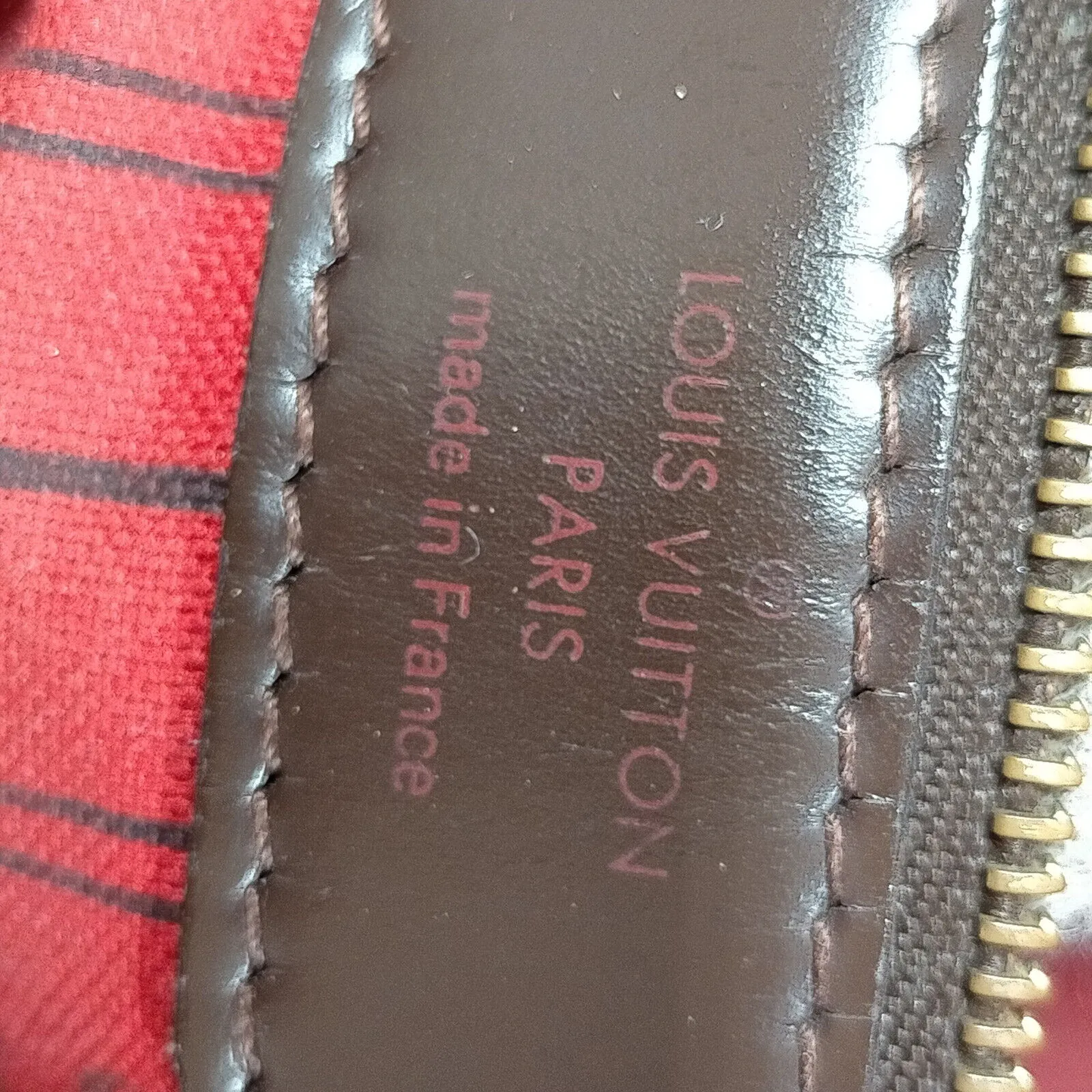 Louis Vuitton Neverfull MM Brown Damier Tote Bag