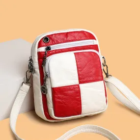 LUCY CLAIRE LEATHER CROSSBODY