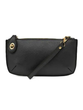 Mini Crossbody Wristlet Clutch Black Women's  L8000