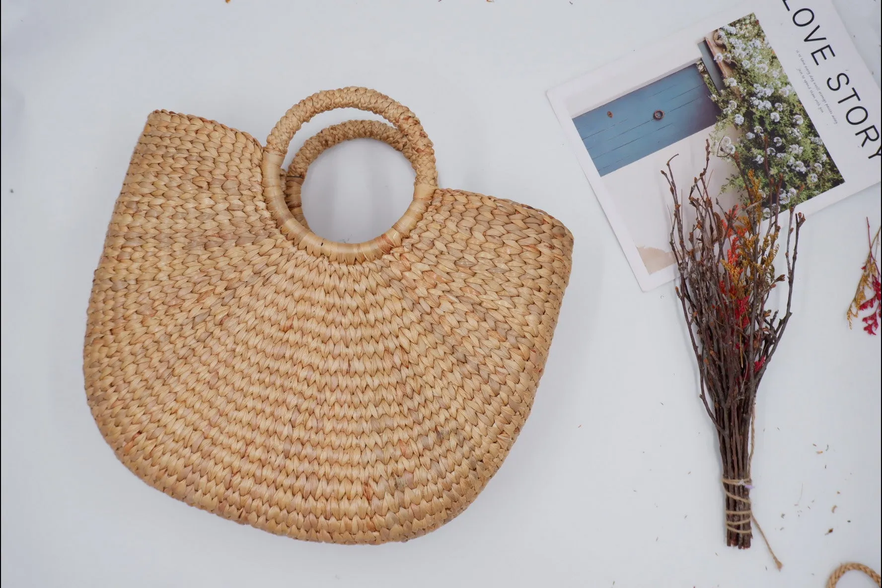 MULTIPLE size seagrass Tote Bag, Bridal Party Gifts, Basket Bag , Beach Bag