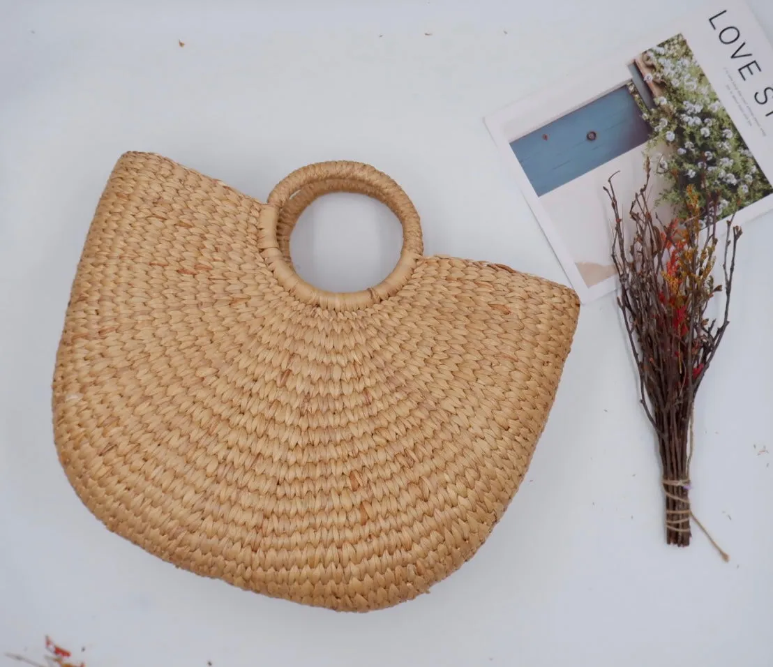 MULTIPLE size seagrass Tote Bag, Bridal Party Gifts, Basket Bag , Beach Bag