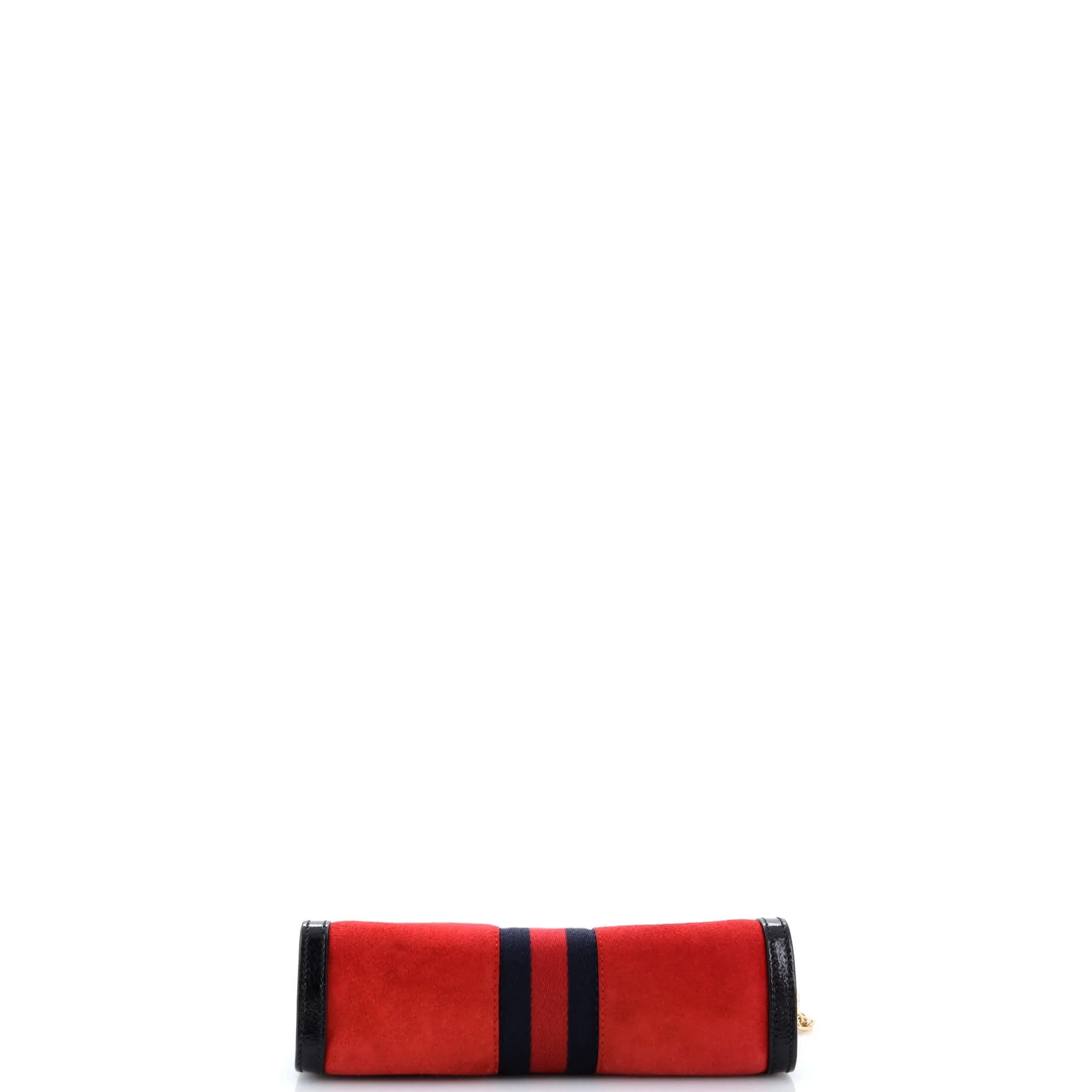 Ophidia Chain Shoulder Bag Suede Small