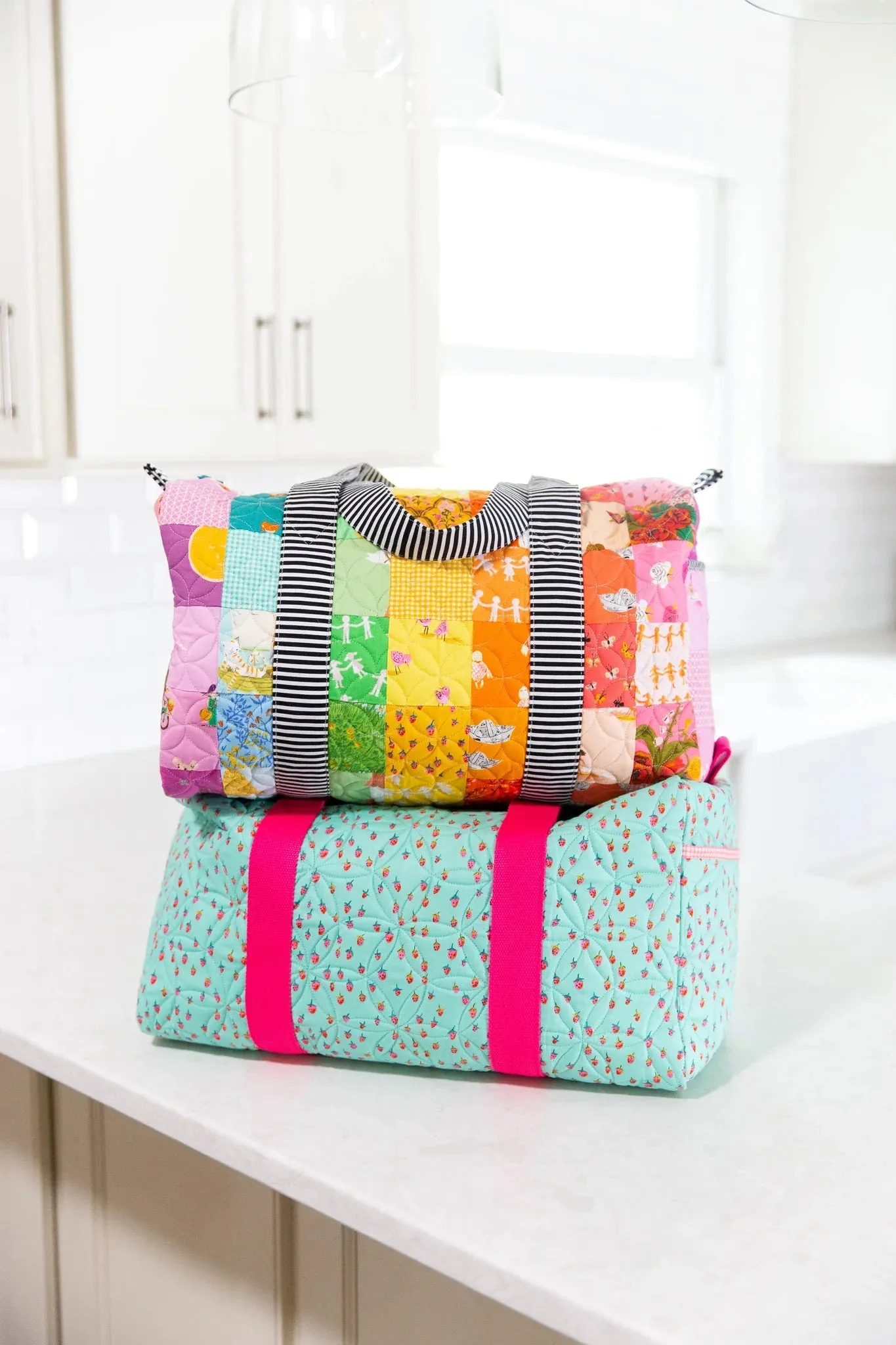 Patchwork Duffle MINI by Knot Thread Designs (Printed Paper Pattern)