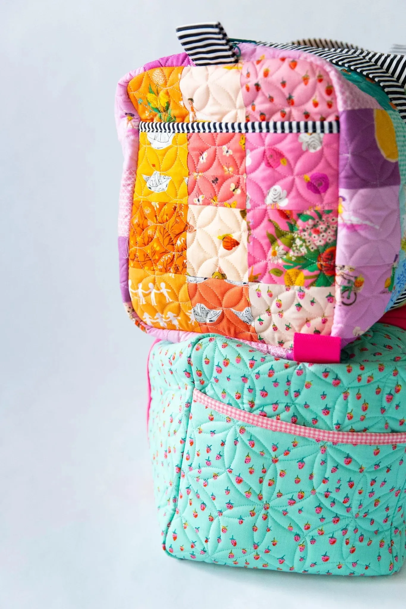 Patchwork Duffle MINI by Knot Thread Designs (Printed Paper Pattern)