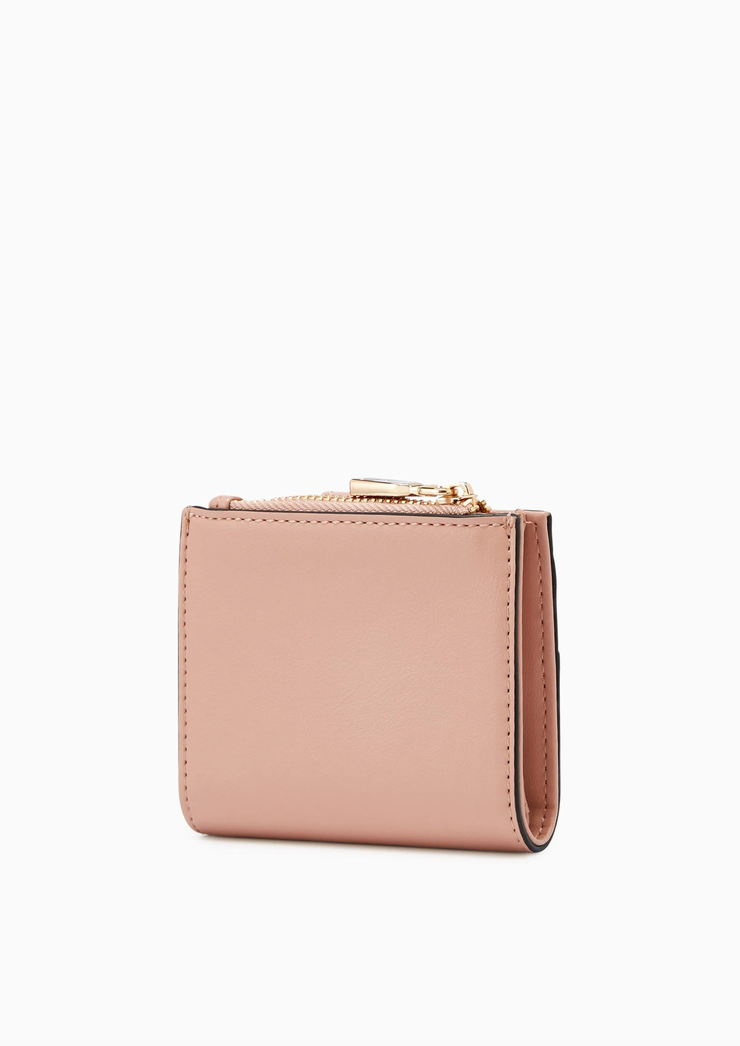Re-Edit Marble Semi  Short Wallet Nude