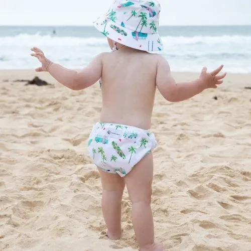 Reusable Swim Nappy & Wet Bag (Chasing Waves)