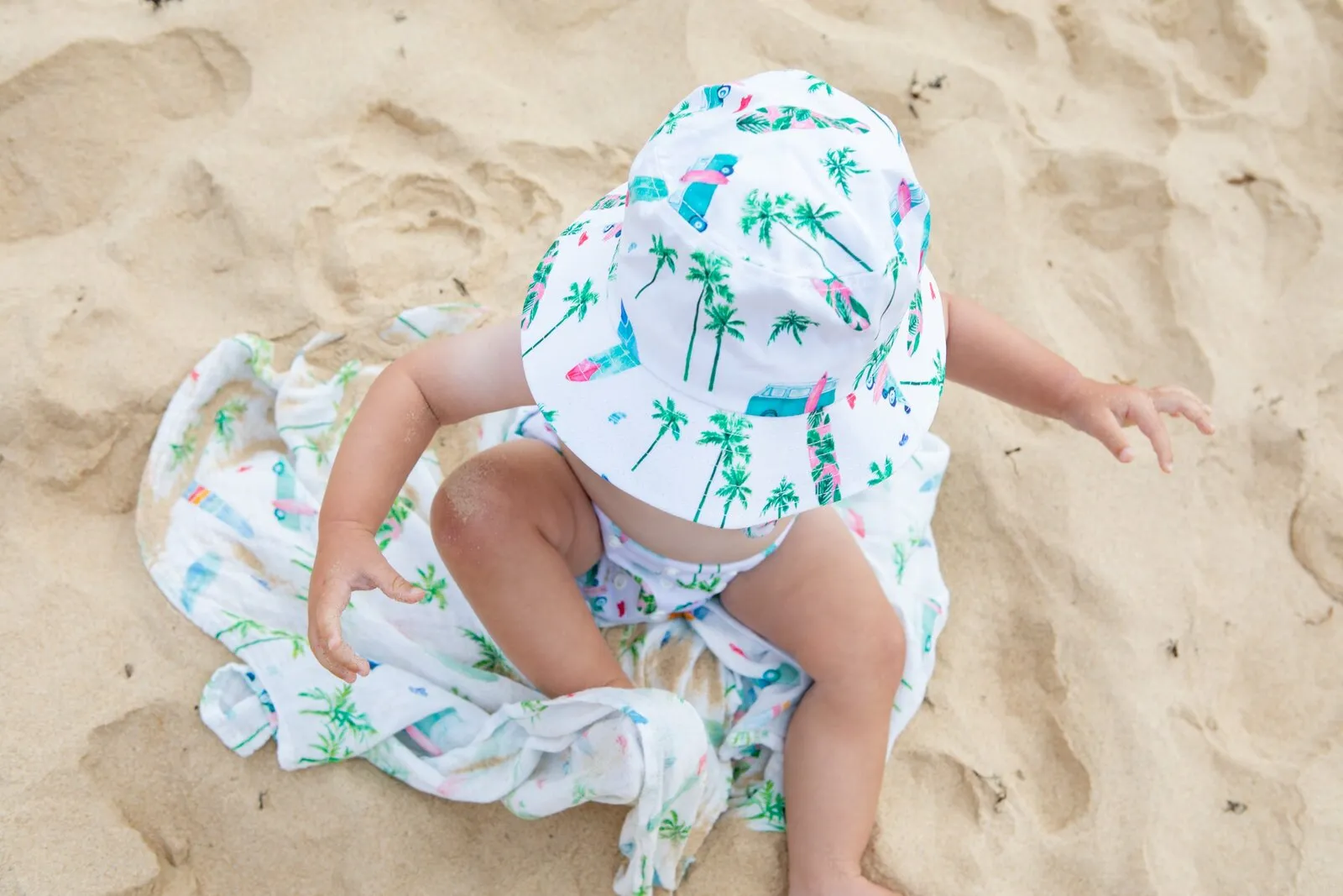 Reusable Swim Nappy & Wet Bag (Chasing Waves)