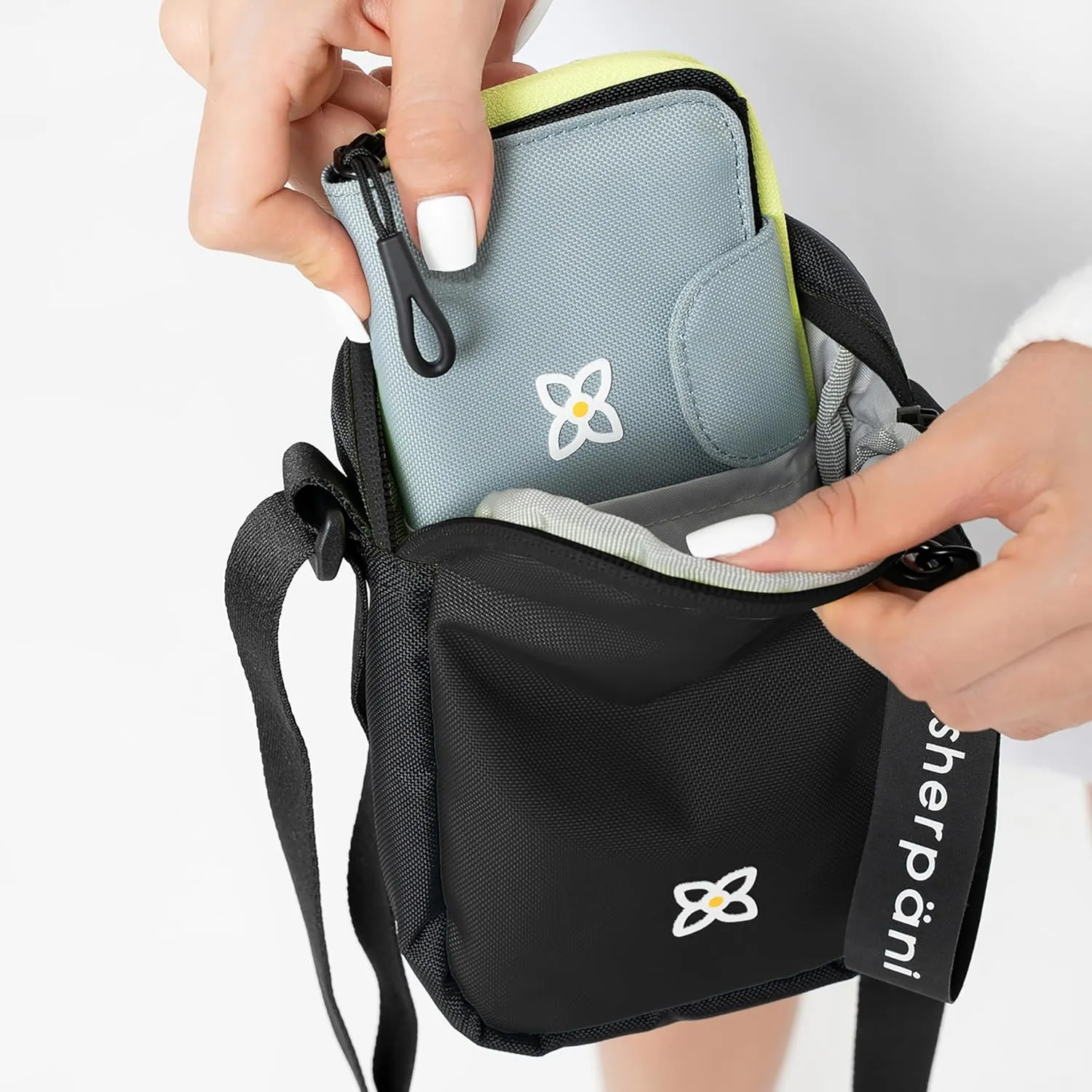 Sherpani Rogue, Mini Crossbody Bag, Shoulder Bag, Cross Body Purse, Crossbody Bags for Women, Travel Bag