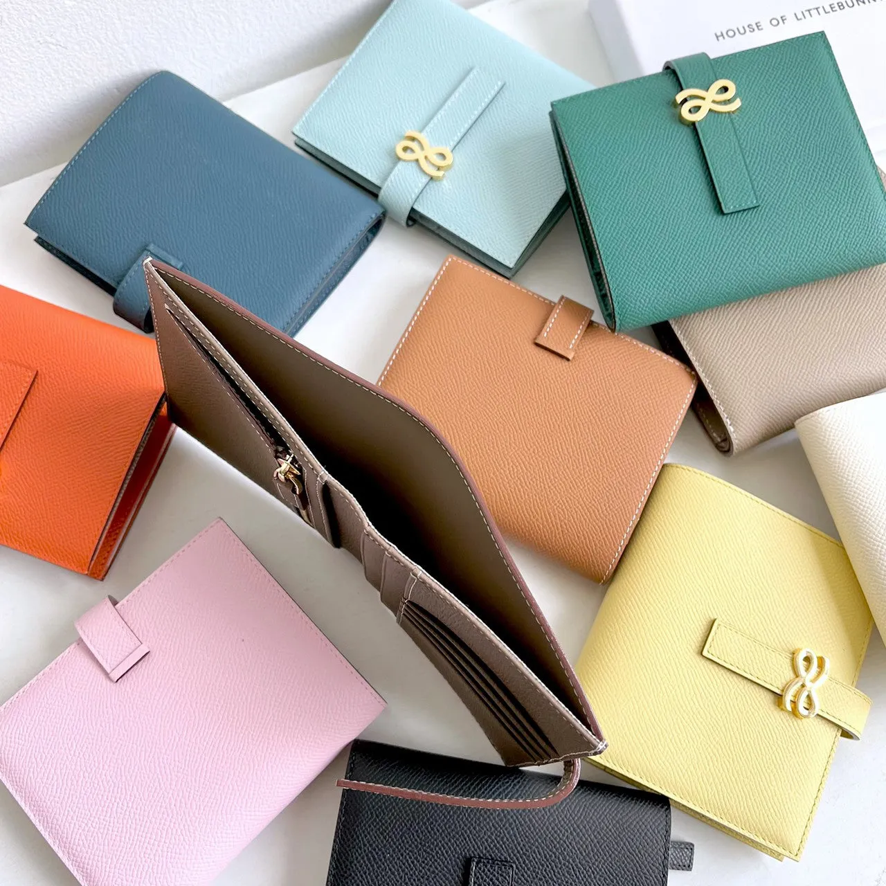 SHORT WALLET EPSOM CLAY