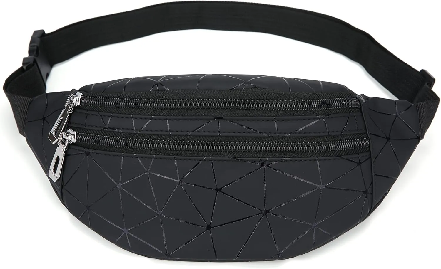 Waist Bag for Women & Men Holographic Fanny Pack Bum Bag with Adjustable Belt.