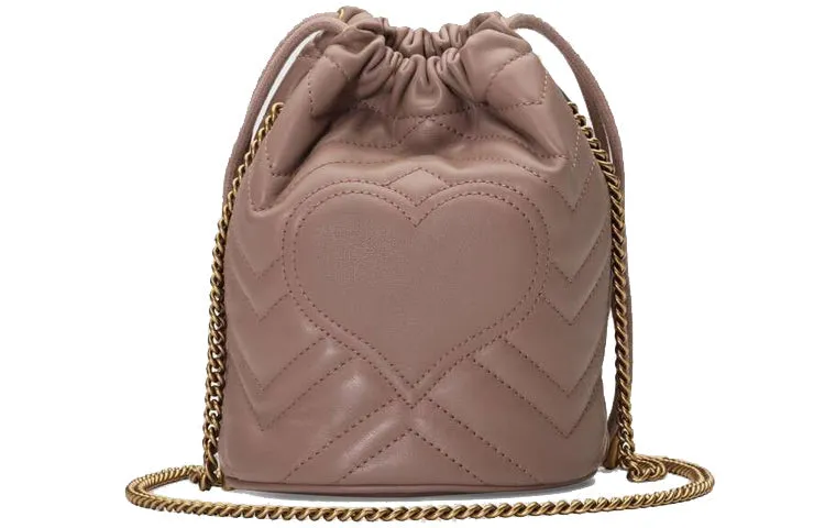 (WMNS) GUCCI GG Marmont Mini Shoulder Bag Gray
